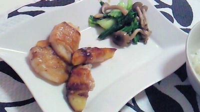 じゃがいもの肉巻き