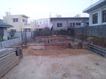 ■M×2 HOUSE　地中梁
