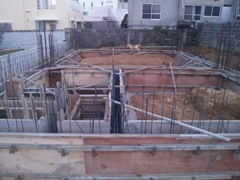 ■M×2 HOUSE　地中梁