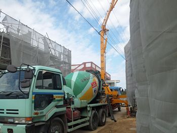 ＲＦスラブ打設