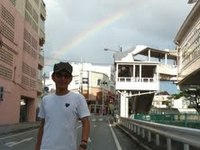 Rainbow on the　まーくん 2010/09/18 04:40:48