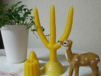 蜜蝋キャンドル。。