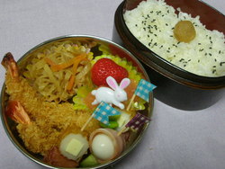 お弁当。。