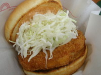 チキンバーガー。。