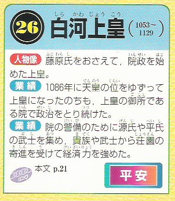 歴史人物カード 26 答え 南の島の子供たち