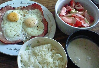 昼ごはん。