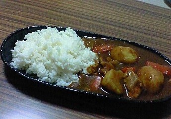 夕飯。