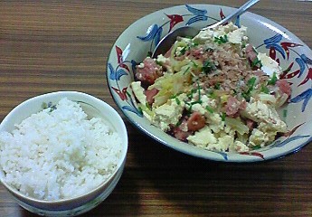 昼ごはん。