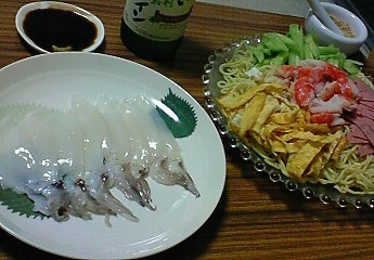 夕飯。