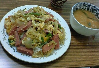 昼ごはん。