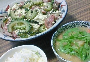 夕飯。