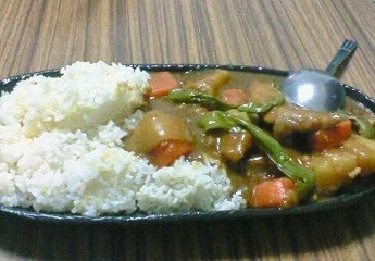 夕飯。