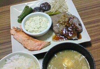 夕飯。