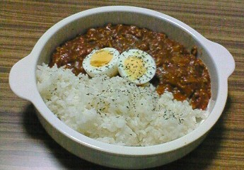 夕飯。