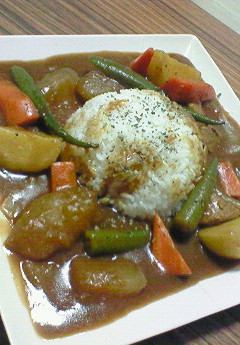夕飯。