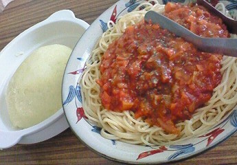 昼ごはん。