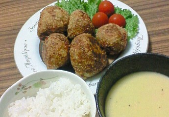 夕飯。