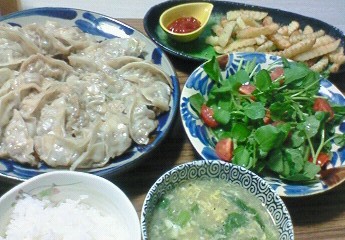 夕飯。