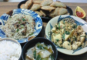夕ごはん。