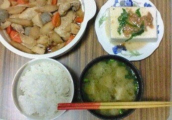 夕飯