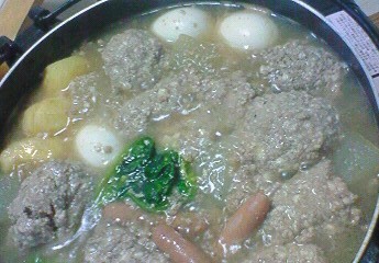 夕飯。
