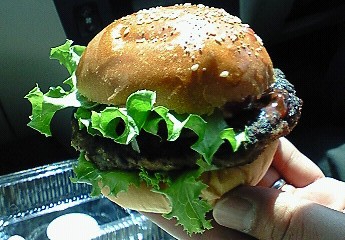 ハンバーガー。