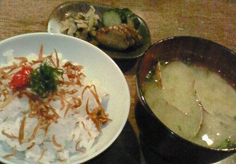 ごはん。