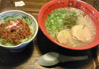 ラーメン。