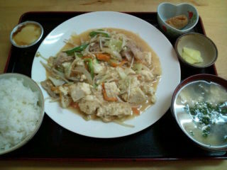 昼ごはん。