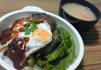 夕飯。