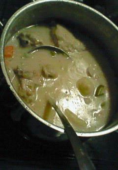 夕飯。