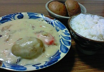 夕飯。