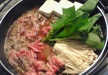 夕飯。