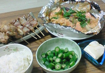 夕ごはん。