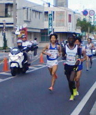 那覇マラソンの応援 2009/12/07 22:34:40