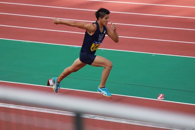 本日は8mジャンパー津波響樹選手の幅跳びクリニック 譜久里 武のアスリート日記 １００ｍ列伝