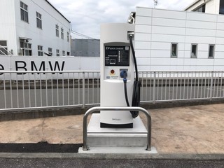 福岡県へ急速充電器を設置してきました