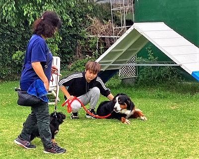 愛犬との面会日で～す
