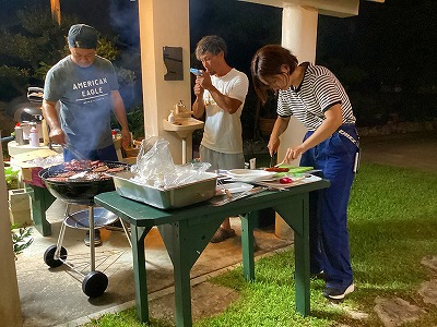 楽しいバーベキュー会