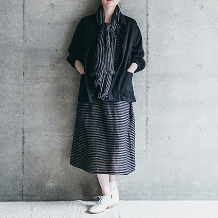 tous les jours:fog linen work リッリ ジャケット