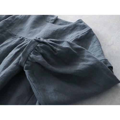 MAGALI ＊ フレンチリネンスクエアヨークプルオーバー tous les jours:MAGALI フレンチリネンスクエア·ヨークプルオーバー