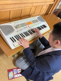電子ピアノを弾いて・・・ 2025/03/12 19:47:00