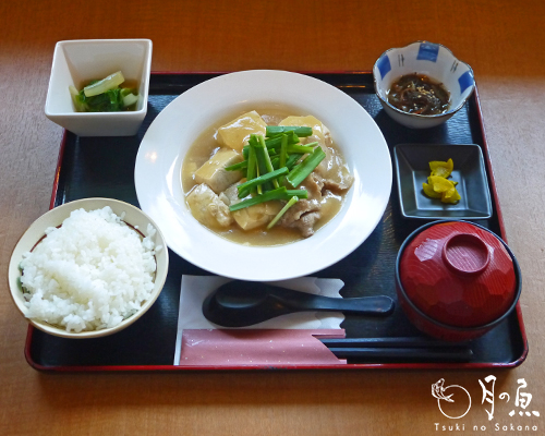 豚バラと豆腐の味噌煮定食　－2013/02/25－