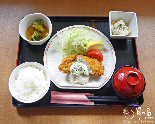 白身フライタルタルソース定食　－2013/07/30－