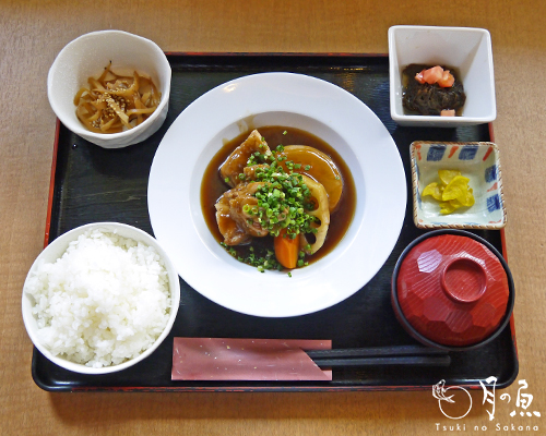 若鶏の照り煮定食　－2013/08/16－