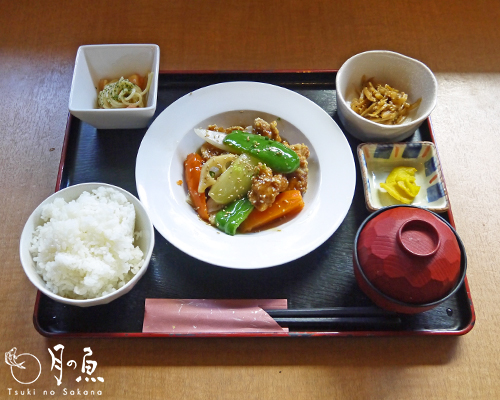 若鶏の甘酢あんかけ定食　－2013/09/12－