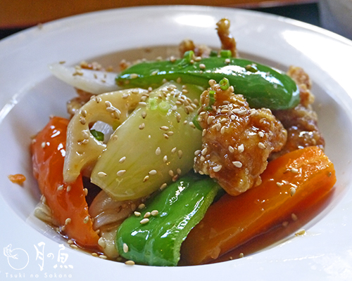 若鶏の甘酢あんかけ定食　－2013/09/12－