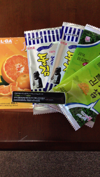 お土産を頂きました！ 2014/01/23 09:41:11