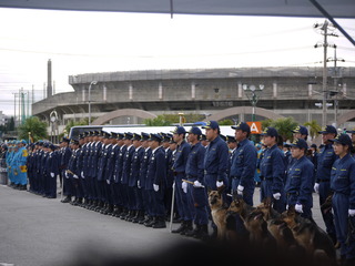平成２３年 沖縄県警察年頭視閲式