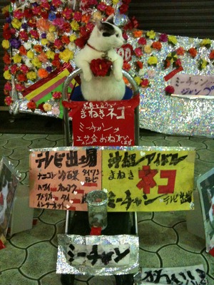 国際通りにてチラシ配りの最中・・・！？にゃんだこれは！！